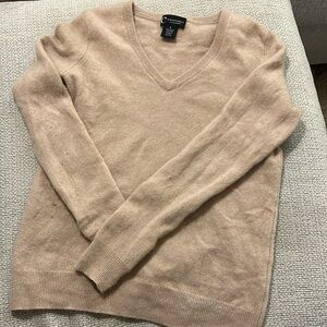 Bloomingdale’s Cashmere Sweater Cream colored